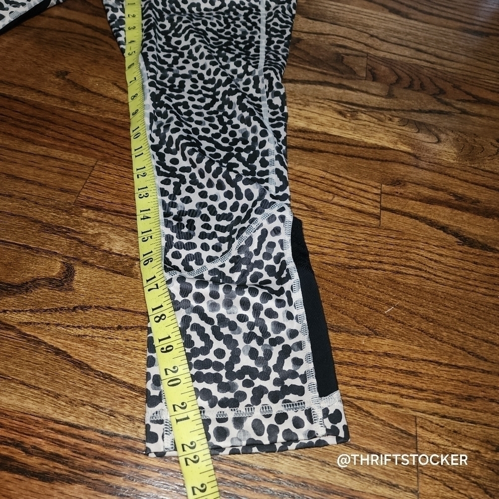 Lululemon pace rival crop luxtreme ace spot leggings - Picture 4 of 8